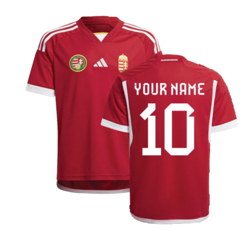 2022-2023 Hungary Home Shirt (Kids) (Your Name)