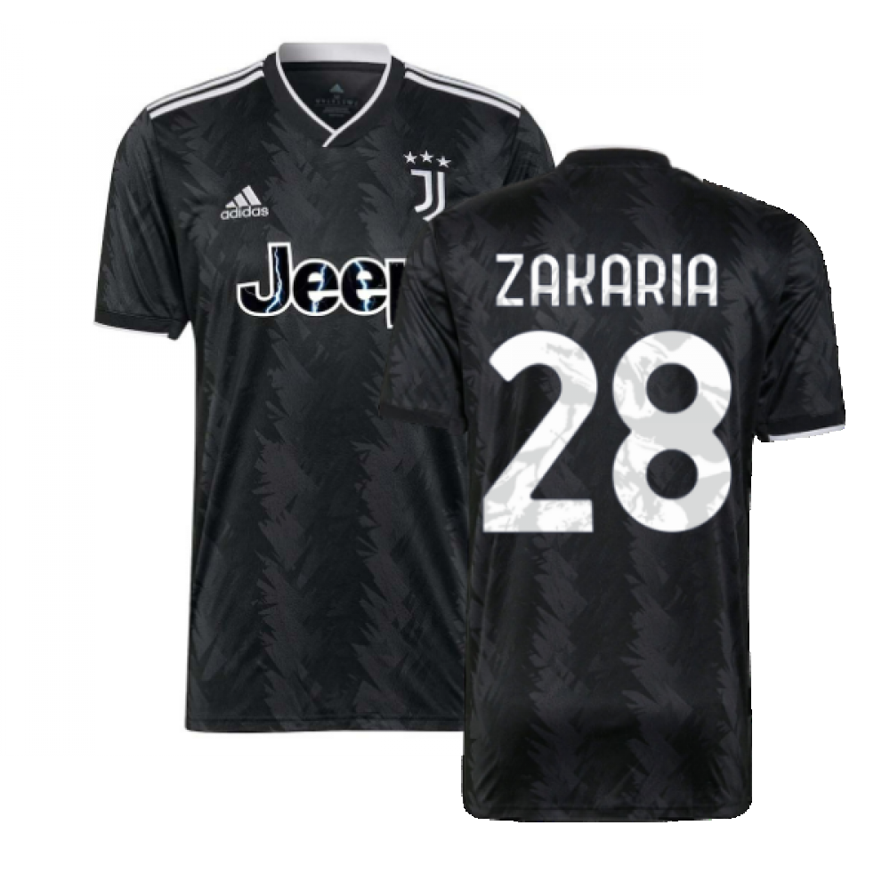 2022-2023 Juventus Away Shirt (ZAKARIA 28)