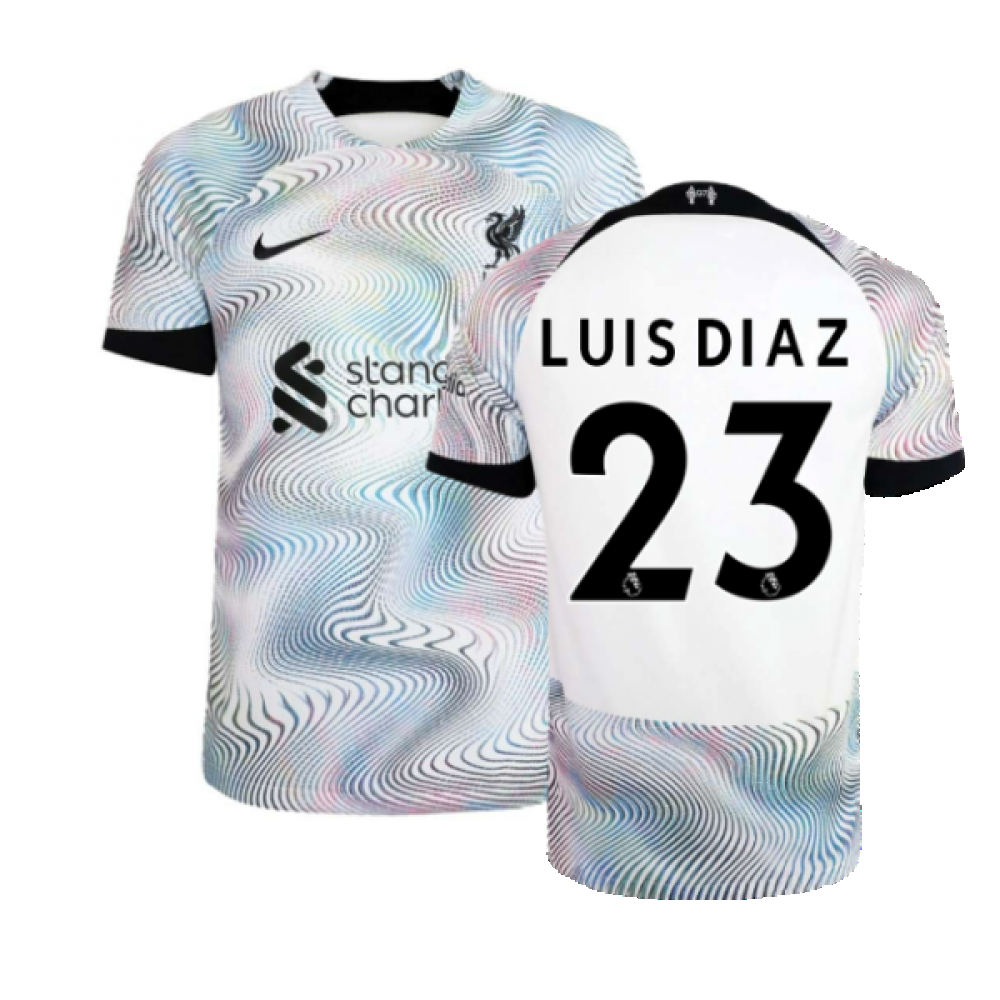 2022-2023 Liverpool Away Shirt (LUIS DIAZ 23)