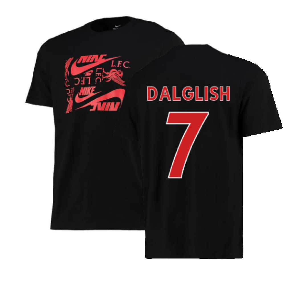 2022-2023 Liverpool Graphic Tee (Black) (DALGLISH 7)