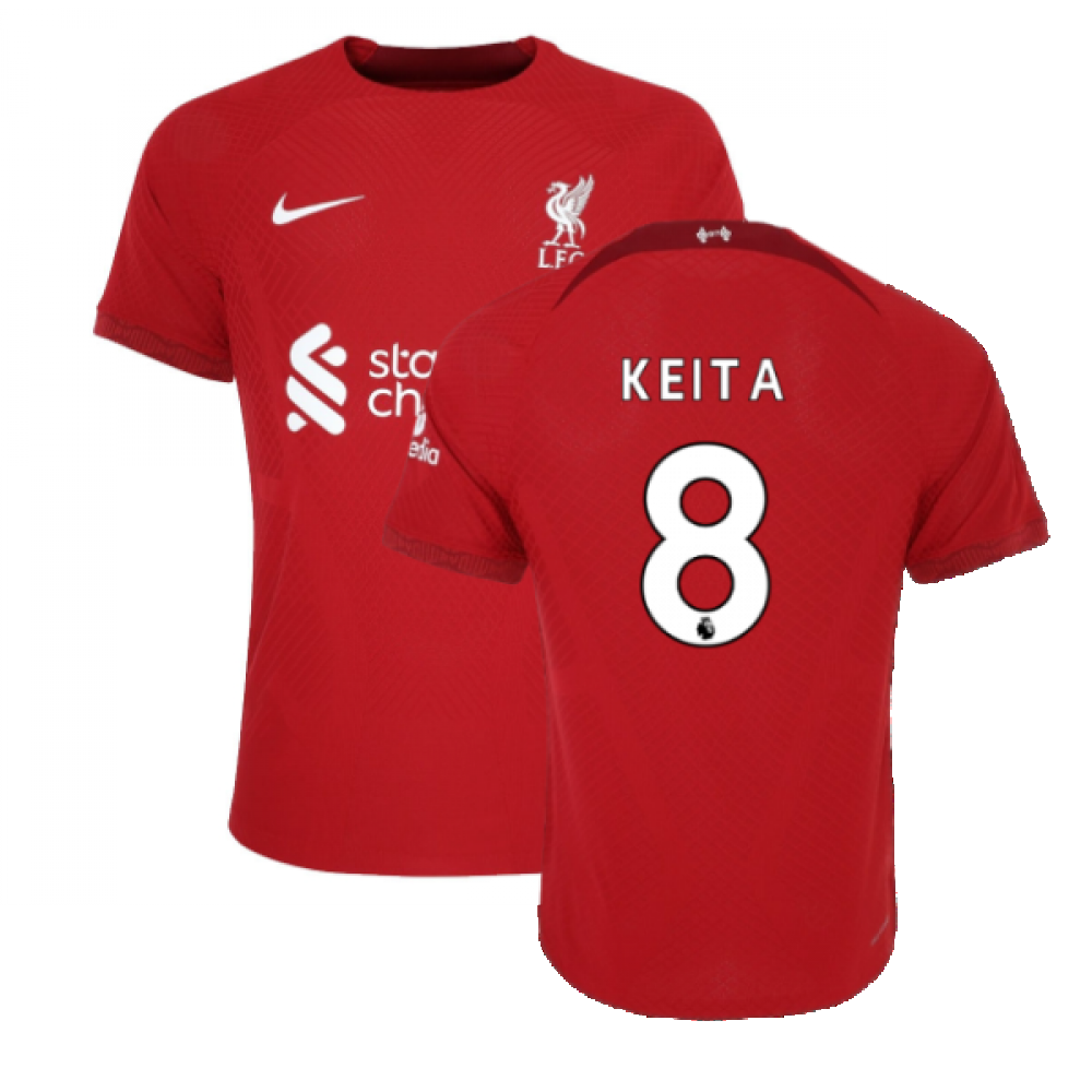 2022-2023 Liverpool Vapor Home Shirt (KEITA 8)