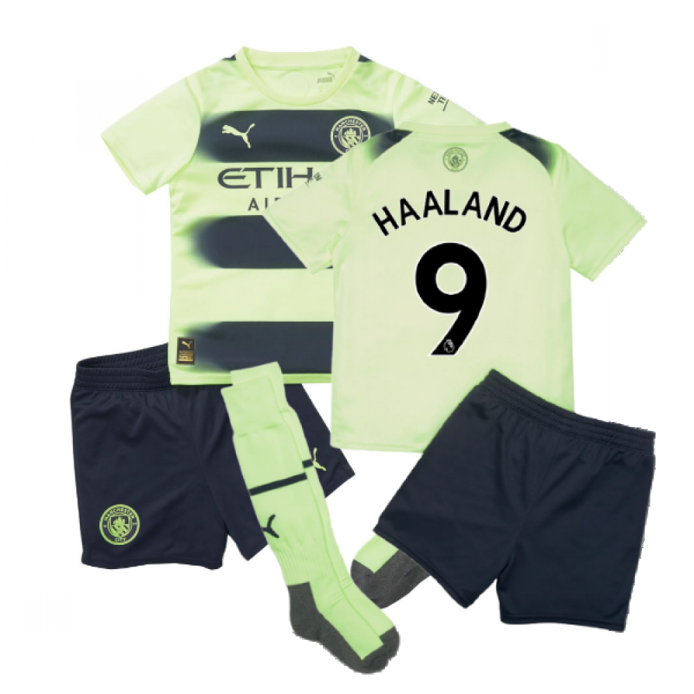 Erling Haaland Manchester City 22/23 Third Jersey by PUMA - SoccerArmor 