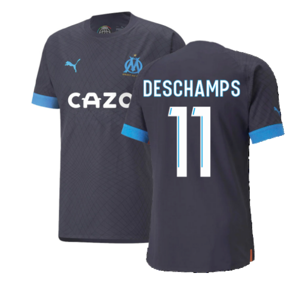 2022-2023 Marseille Authentic Away Shirt (DESCHAMPS 11)