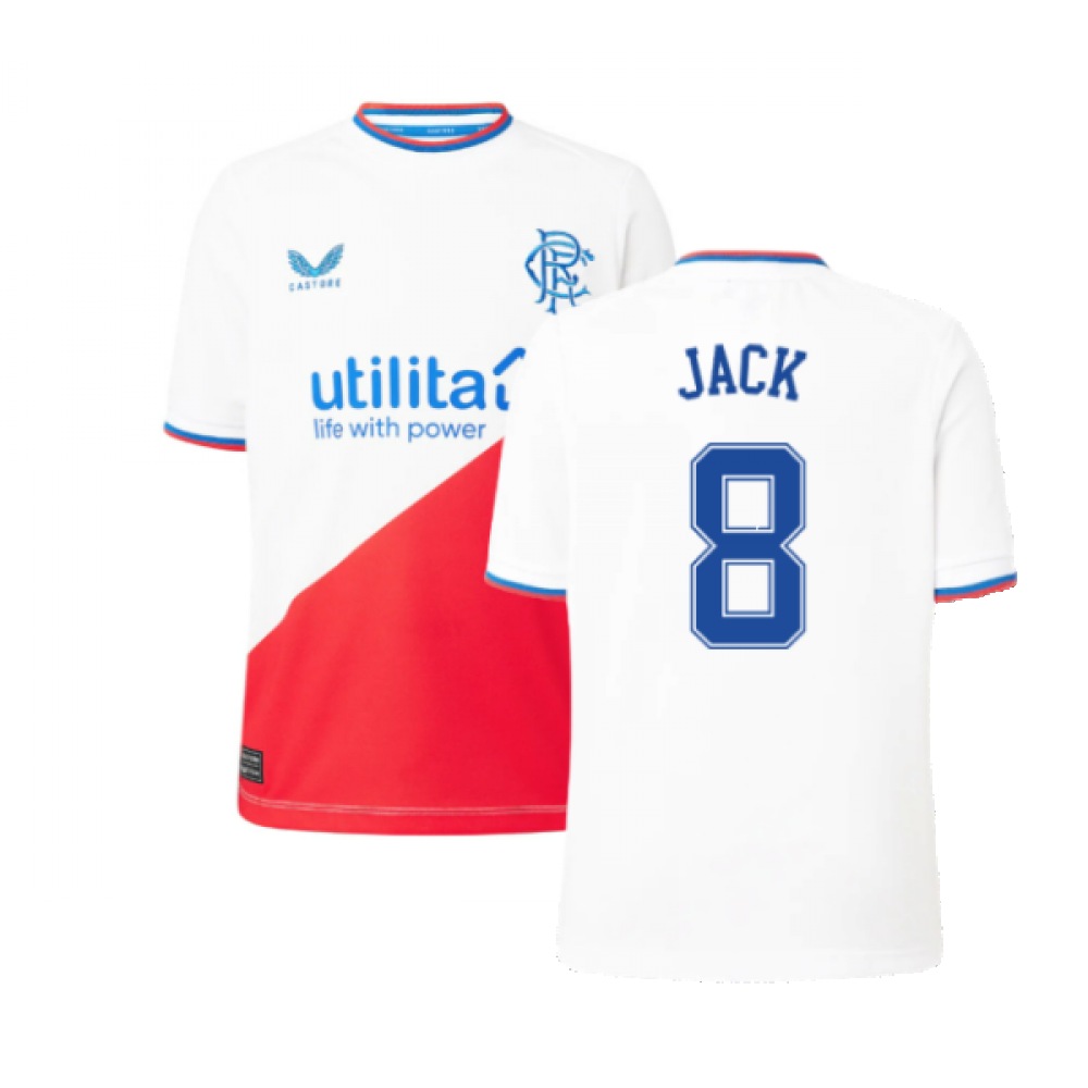 2022-2023 Rangers Away Shirt (Kids) (JACK 8)