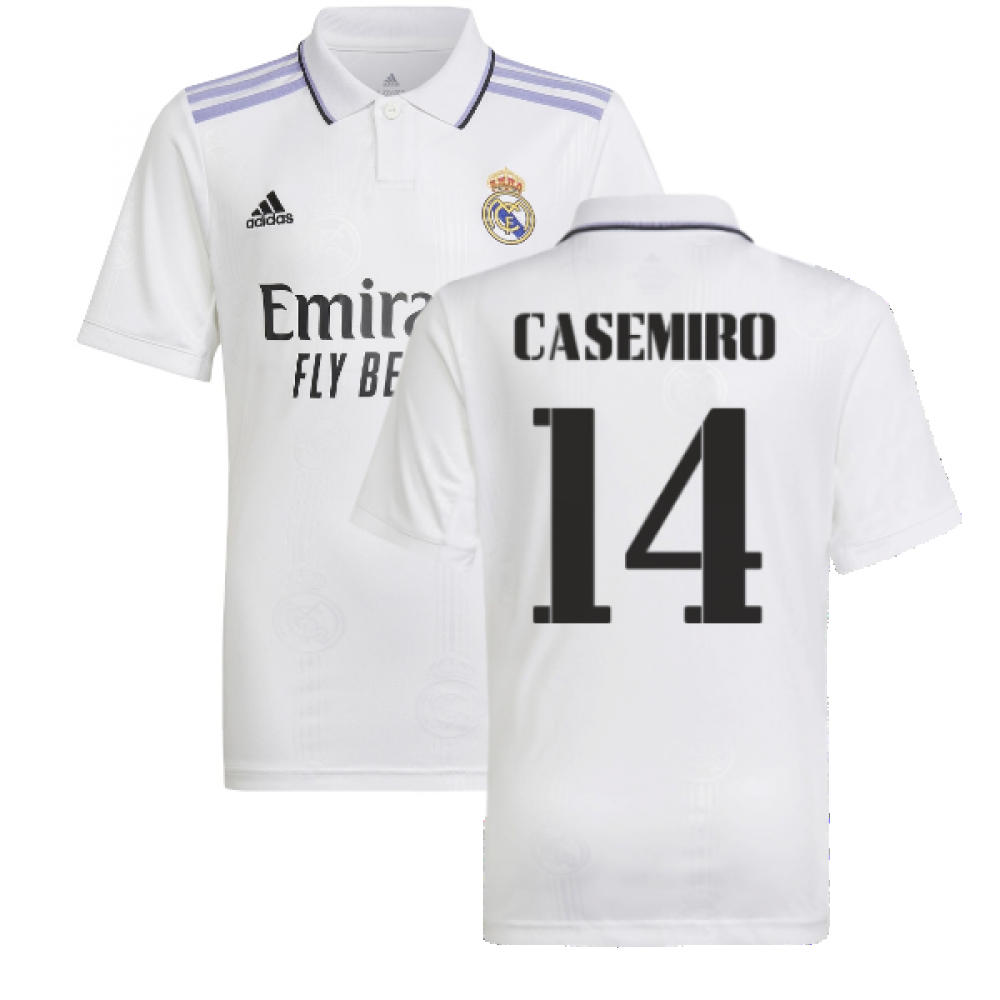 Goodwill Refrein Verloren 2022-2023 Real Madrid Home Shirt (Kids) (CASEMIRO 14) [HA2654-247752] -  €101.58 Teamzo.com