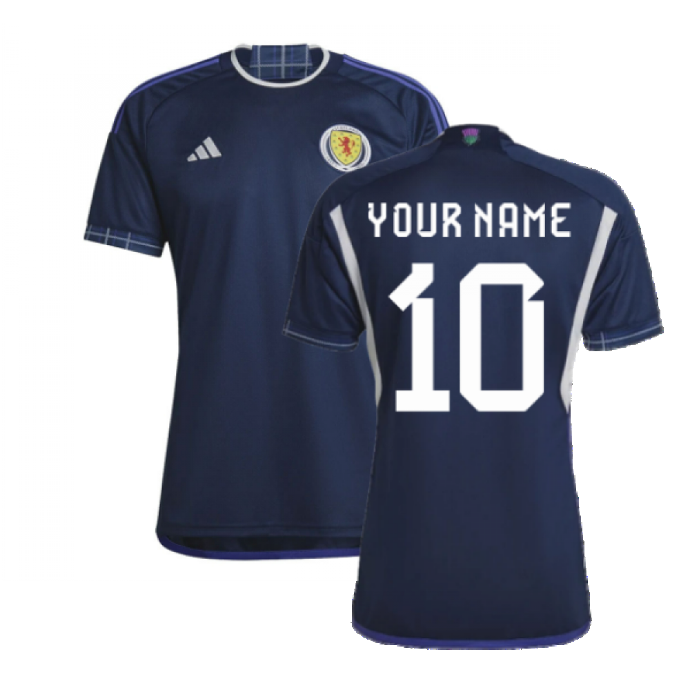 2022-2023 Scotland Home Shirt (Your Name)