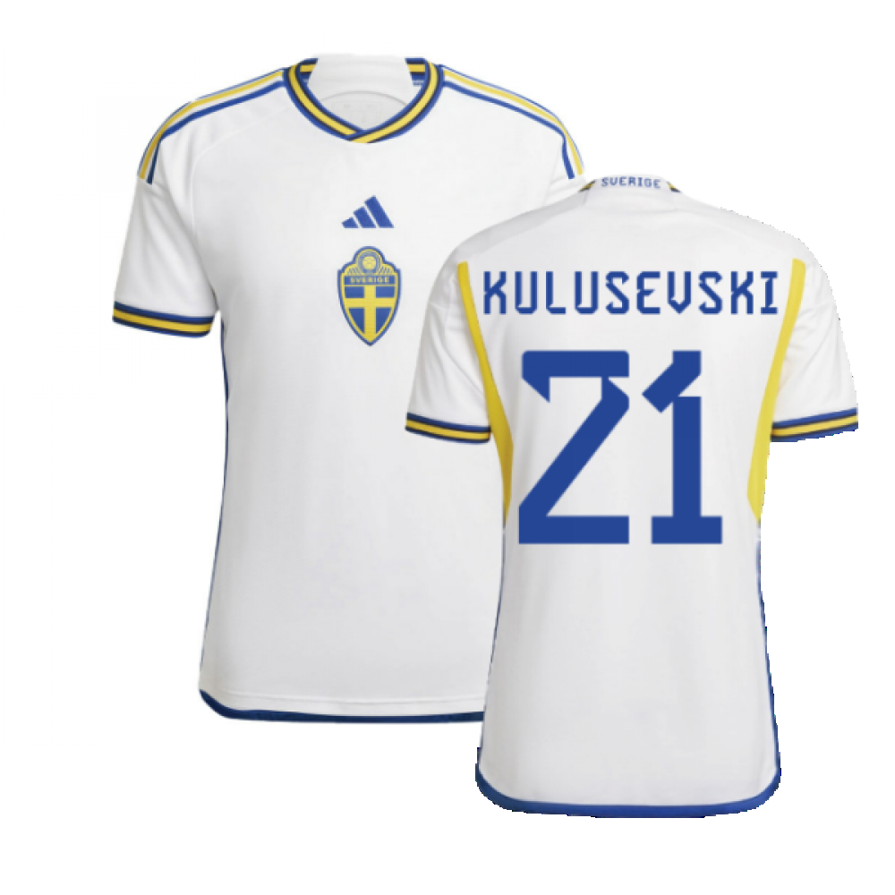 2022-2023 Sweden Away Shirt (KULUSEVSKI 21)