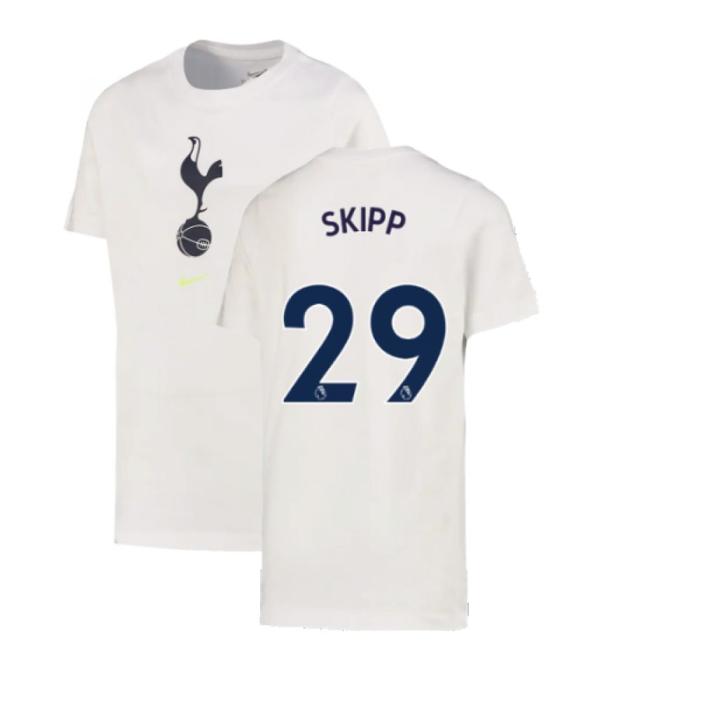 2022-2023 Tottenham Crest Tee (White) (SKIPP 29)