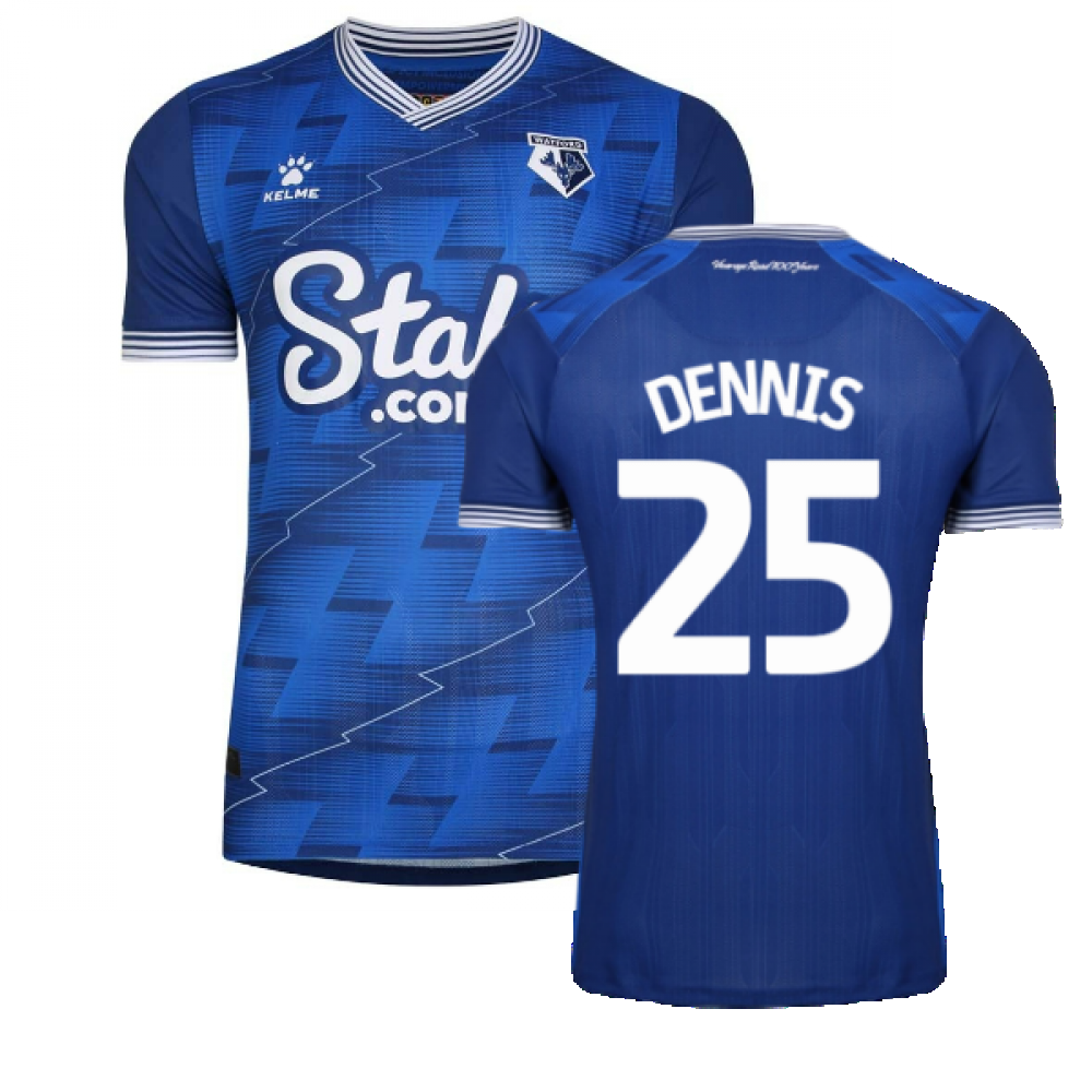 2022-2023 Watford Away Shirt (DENNIS 25)