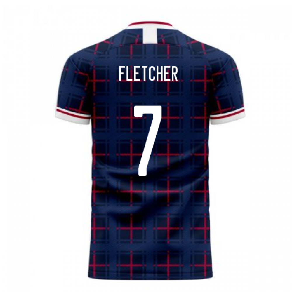 Scotland 2020-2021 Home Concept Shirt (Fans Culture) (Fletcher 7)