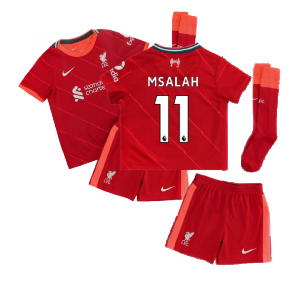 Mohamed Salah Liverpool 21/22 Match Home Jersey - SideJersey