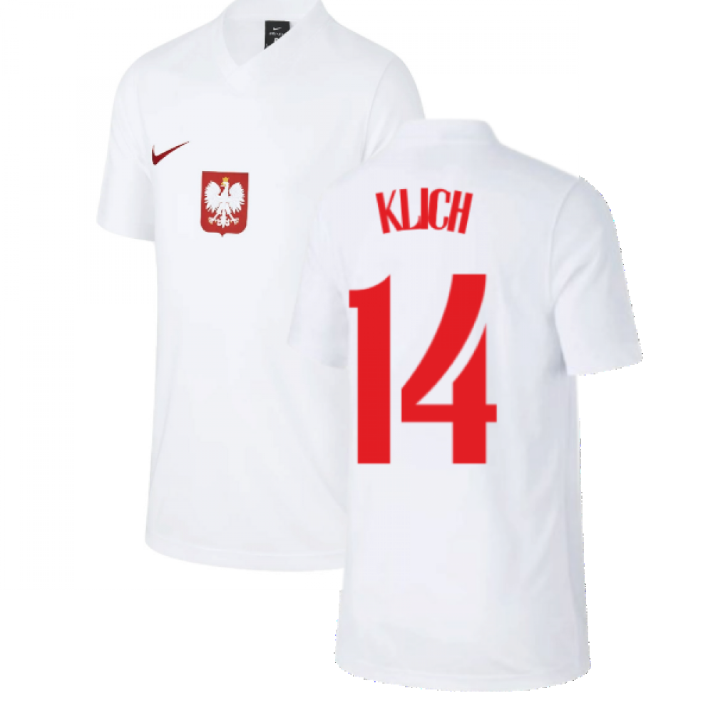 2020-2021 Poland Home Supporters Jersey - Kids (KLICH 14)