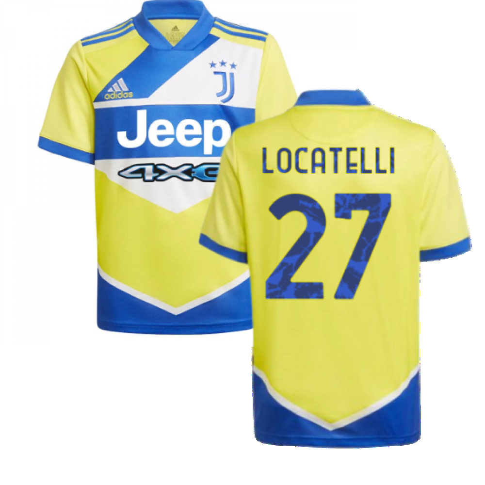 2021-2022 Juventus Third Shirt (Kids) (LOCATELLI 27)