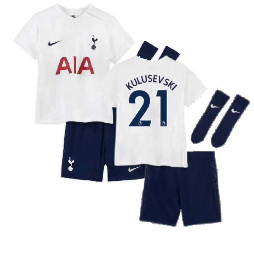 Tottenham 2021-2022 Home Baby Kit (KULUSEVSKI 21)