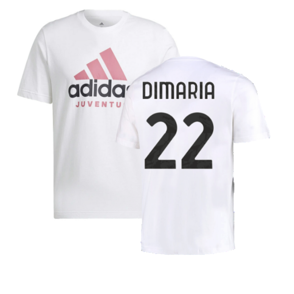 2022-2023 Juventus DNA Graphic Tee (White) (BONUCCI 19)