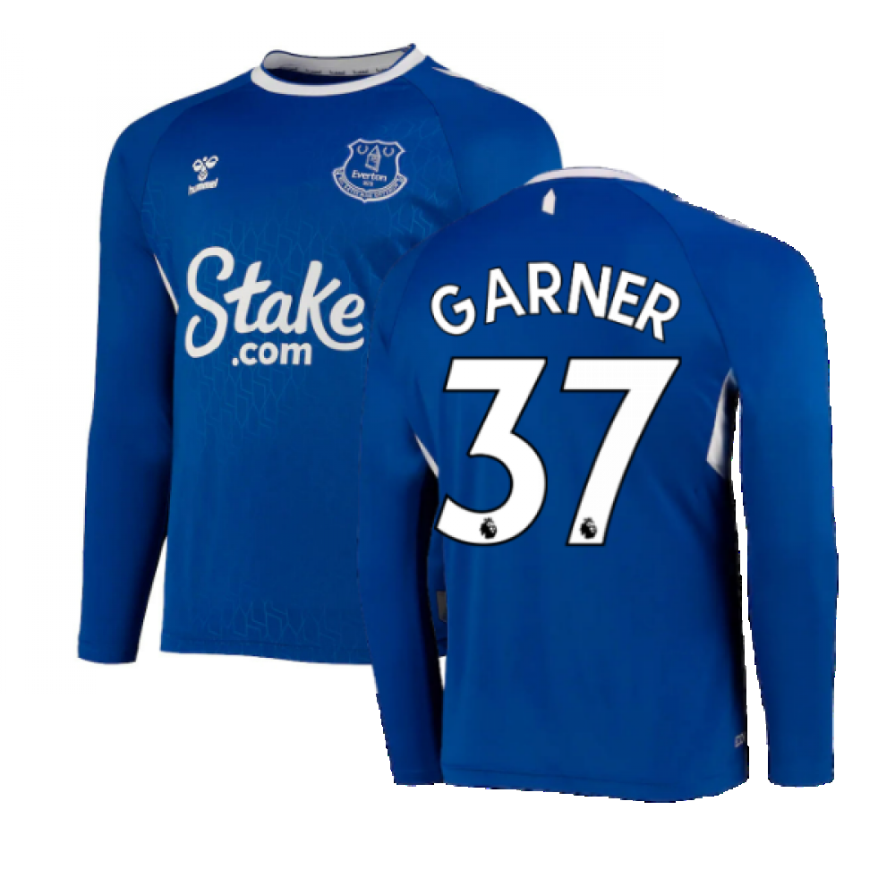 2022-2023 Everton Home Long Sleeve Shirt (ALLAN 6)