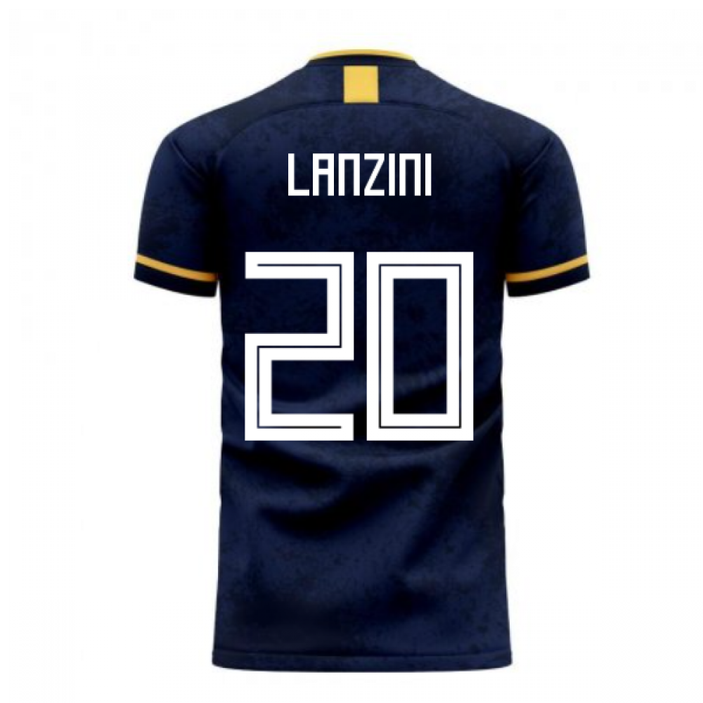 Argentina 2024-2025 Away Concept Football Kit (Libero) (LANZINI 20)