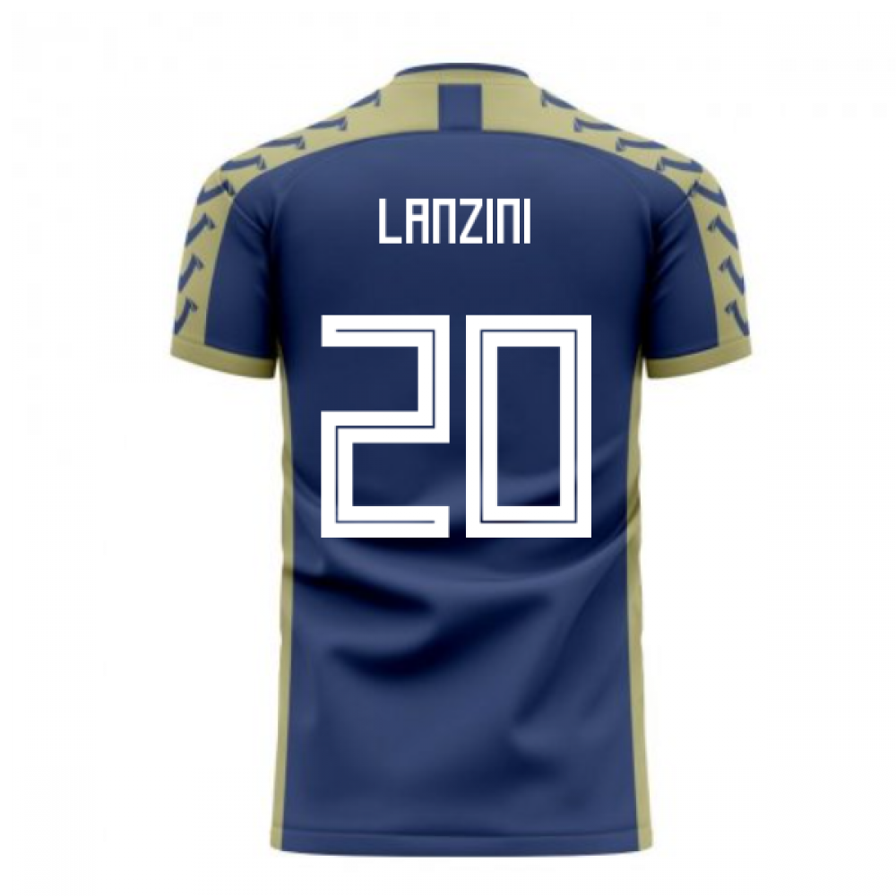 Argentina 2025-2026 Away Concept Football Kit (Viper) (LANZINI 20)