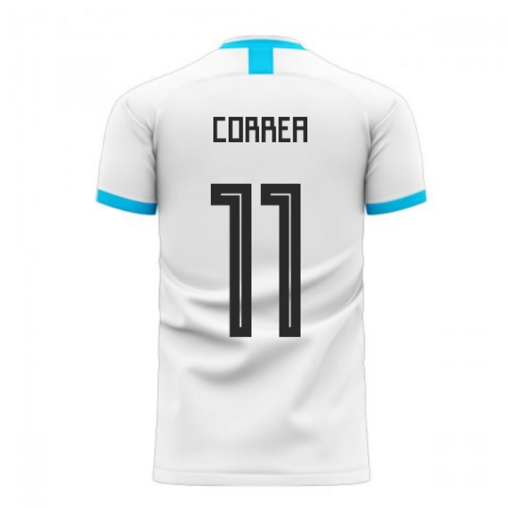 Argentina 2024-2025 Home Concept Football Kit (Libero) (CORREA 11)