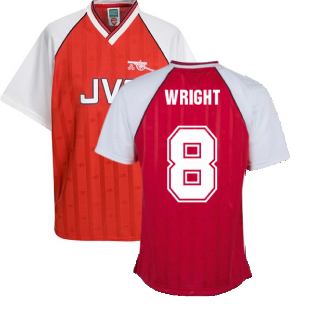 Arsenal 1988 Home Retro Football Shirt (Wright 8)