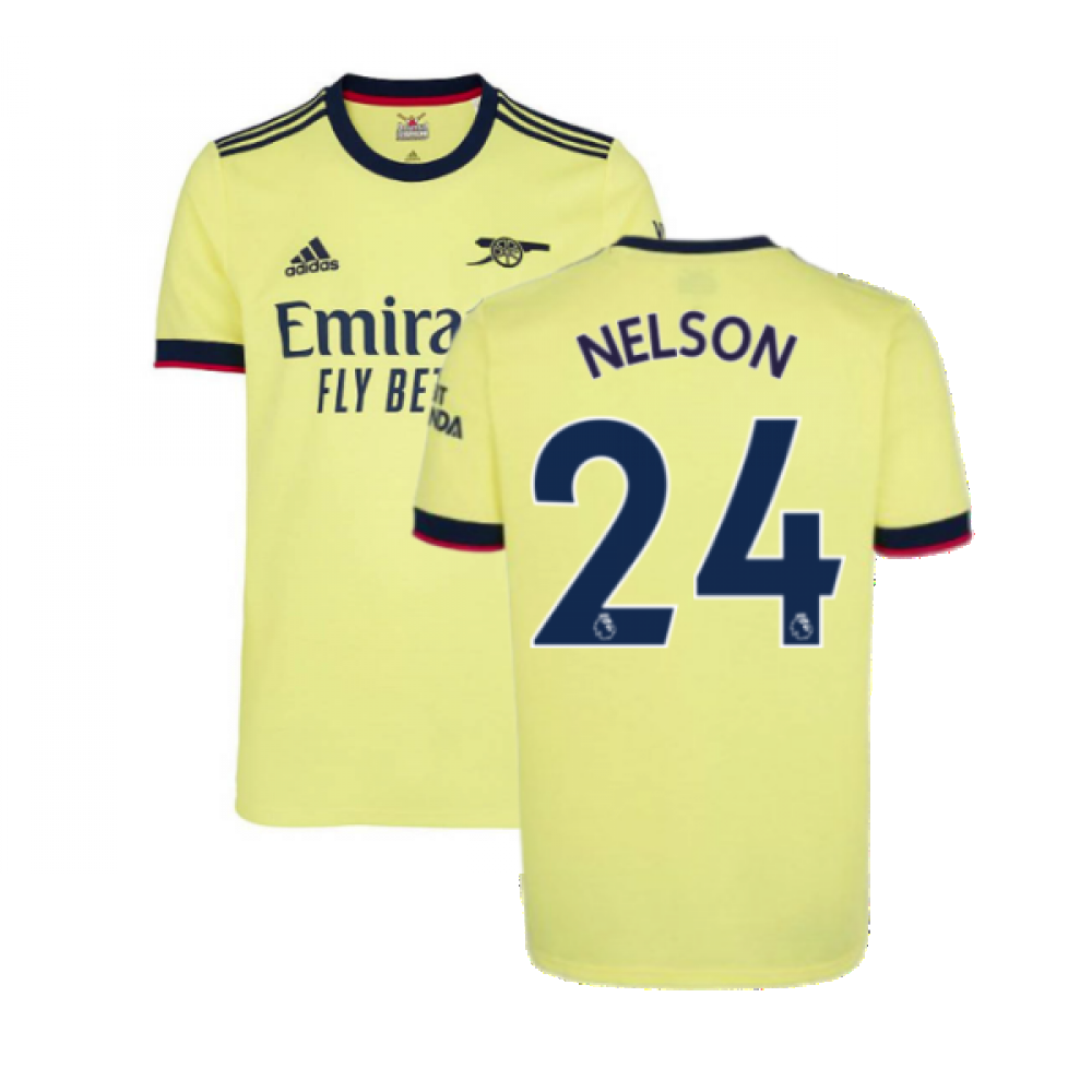 adidas Football Arsenal FC 2023/24 unisex away shirt in yellow