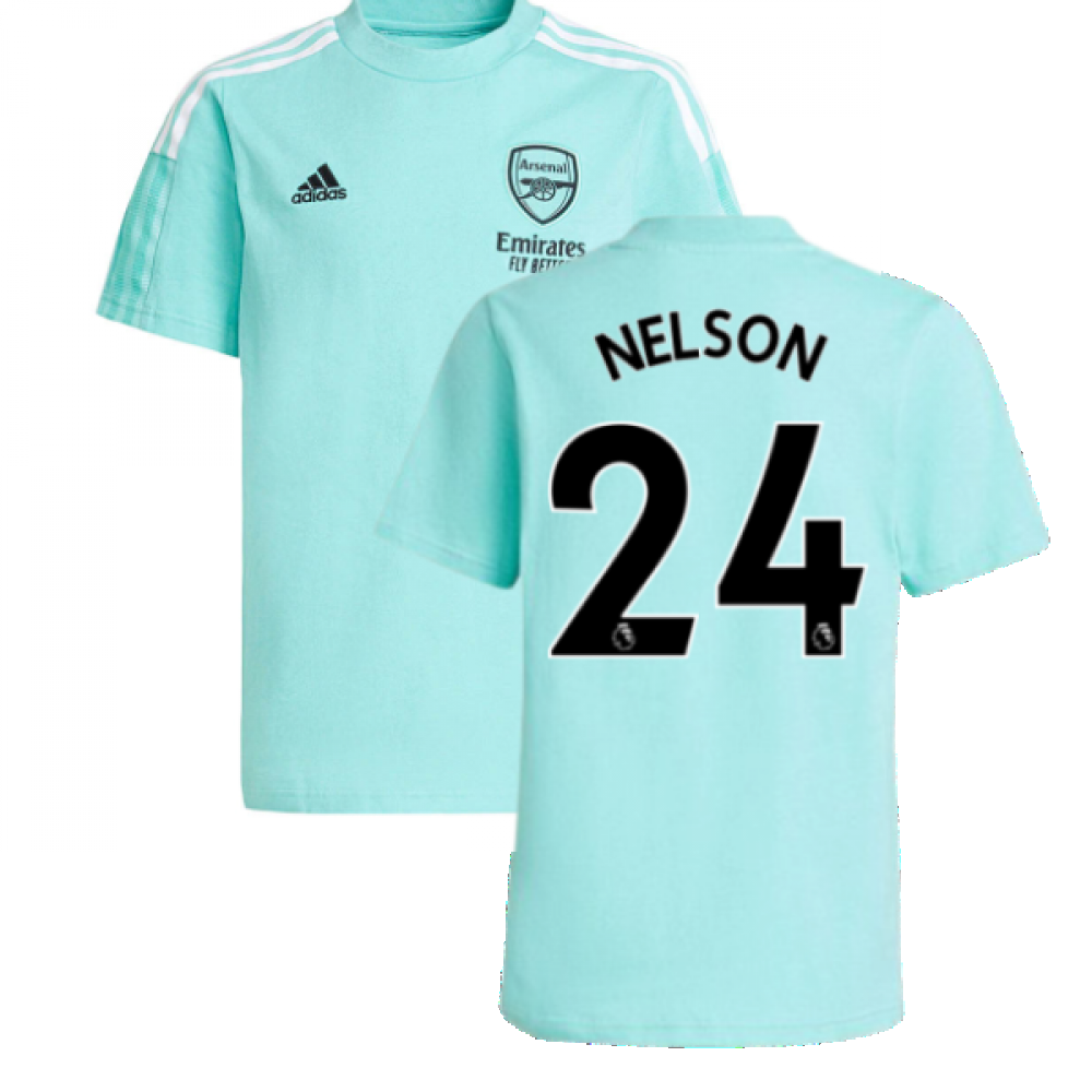 Arsenal 2021-2022 Training Tee (Acid Mint) (NELSON 24)