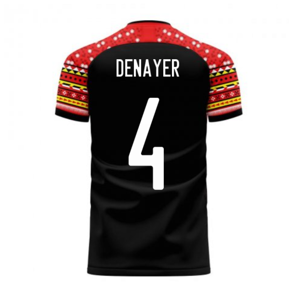 Belgium 2024-2025 Away Concept Football Kit (Libero) (DENAYER 4)