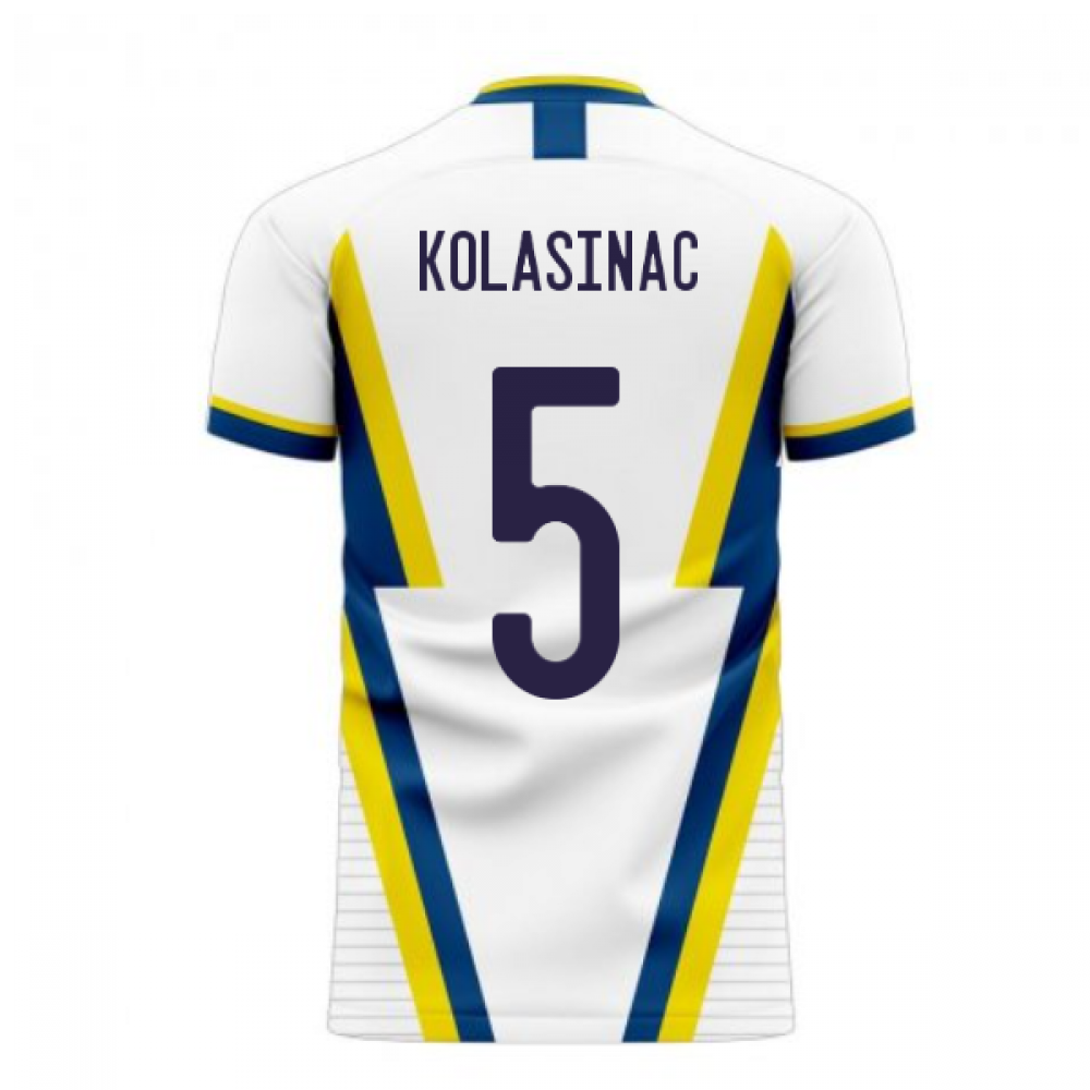 Bosnia 2024-2025 Away Concept Football Kit (Libero) (KOLASINAC 5)