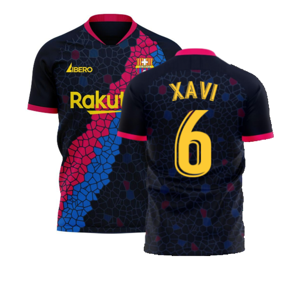 Barcelona 2020-2021 Away Concept Football Kit (Libero) (XAVI 6)