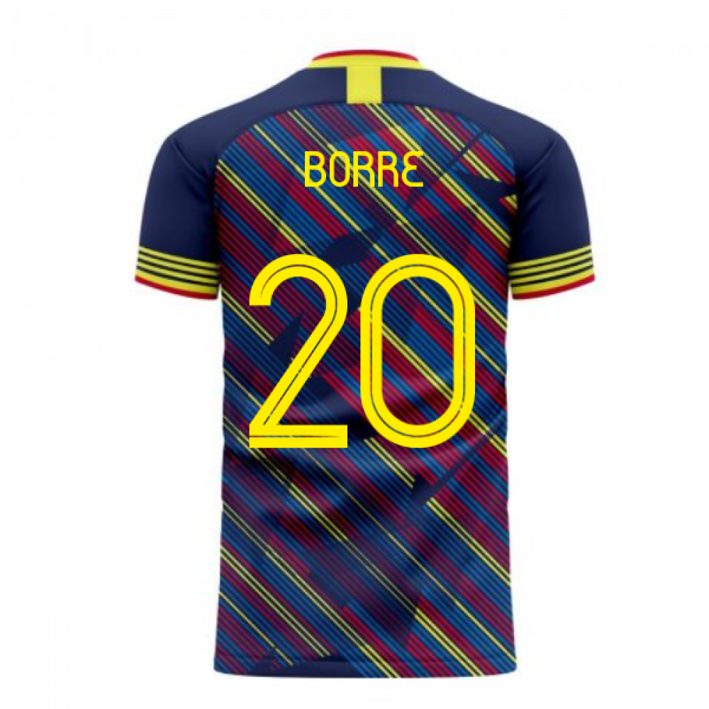 Colombia 2024-2025 Third Concept Football Kit (Libero) (BORRE 20)