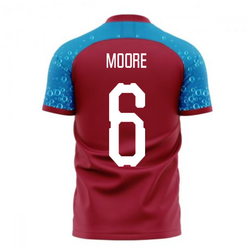 East London 2025-2026 Home Concept Football Kit (Libero) (MOORE 6)