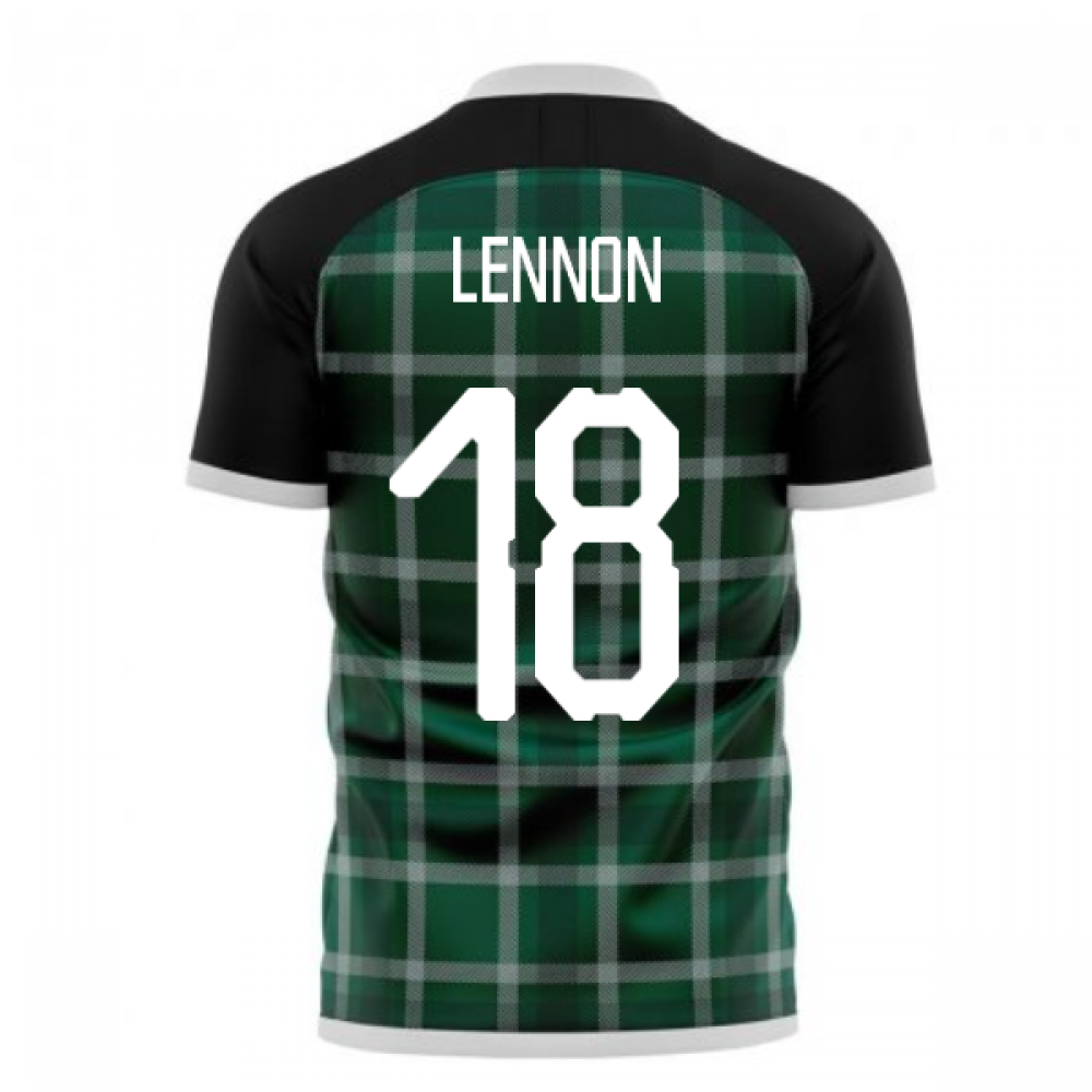 Glasgow Greens 2024-2025 Away Concept Shirt (Libero) (LENNON 18)