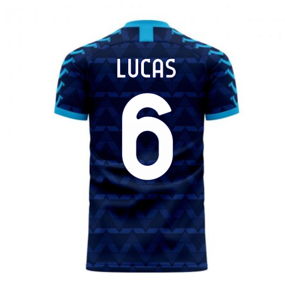 Lazio 2024-2025 Away Concept Football Kit (Viper) (LUCAS 6)