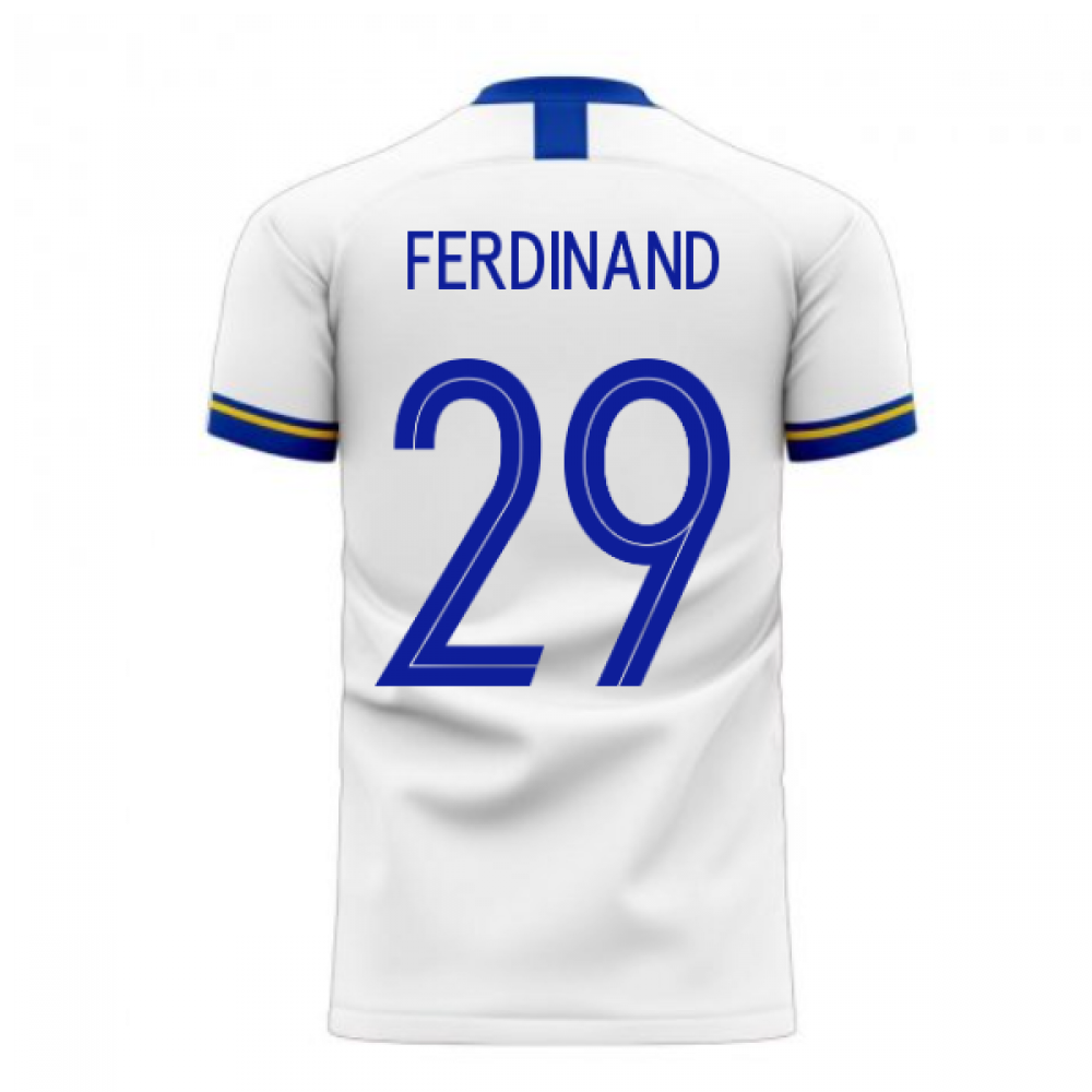 Leeds 21 Home Concept Football Kit Fans Culture Ferdinand 29 Leeds21homefc 4874 60 96 Teamzo Com