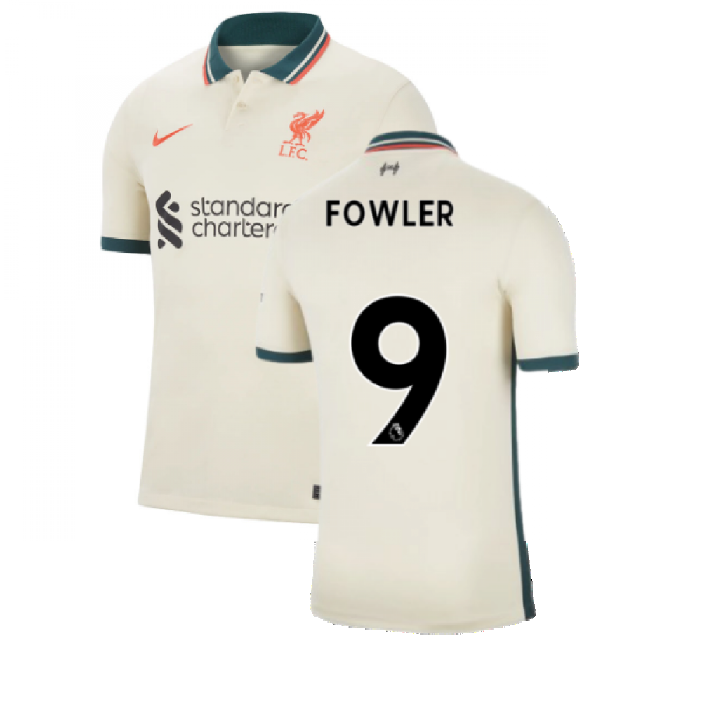 Liverpool 2021-2022 Away Shirt (Kids) (FOWLER 9)