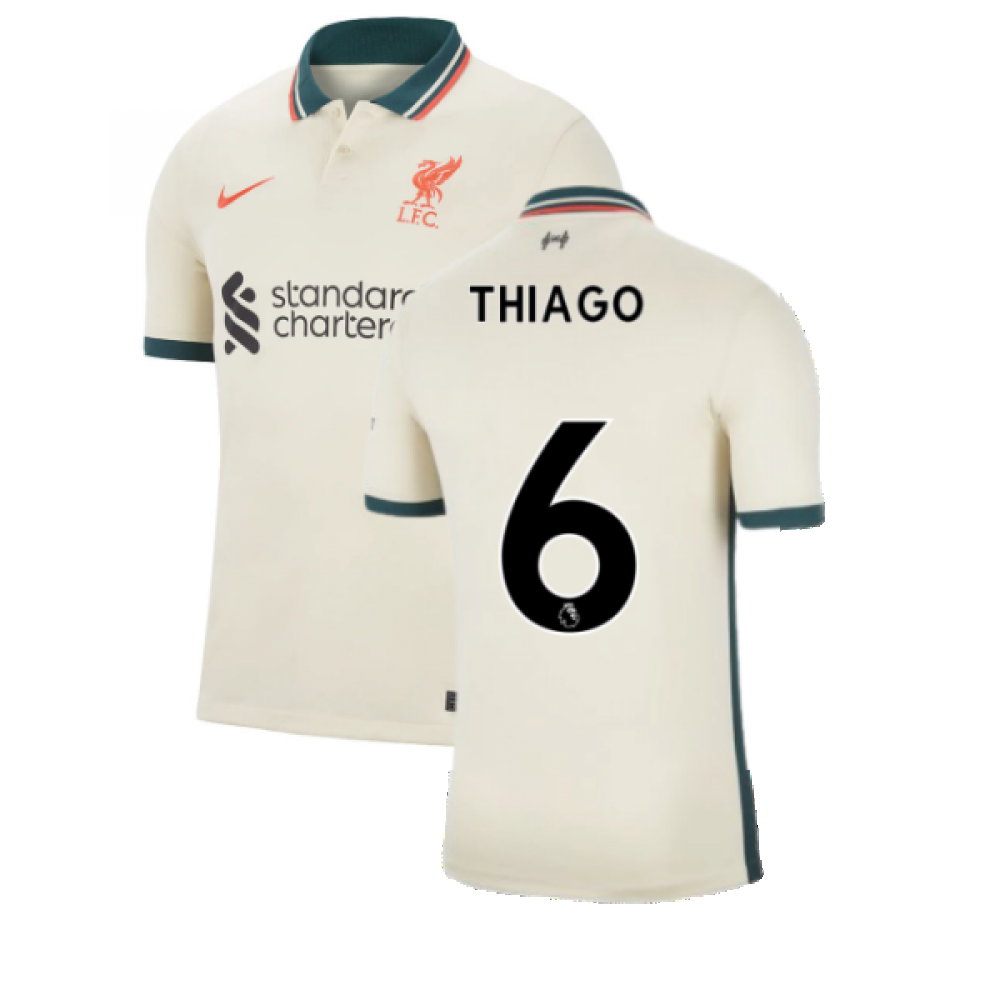 liverpool away kit thiago