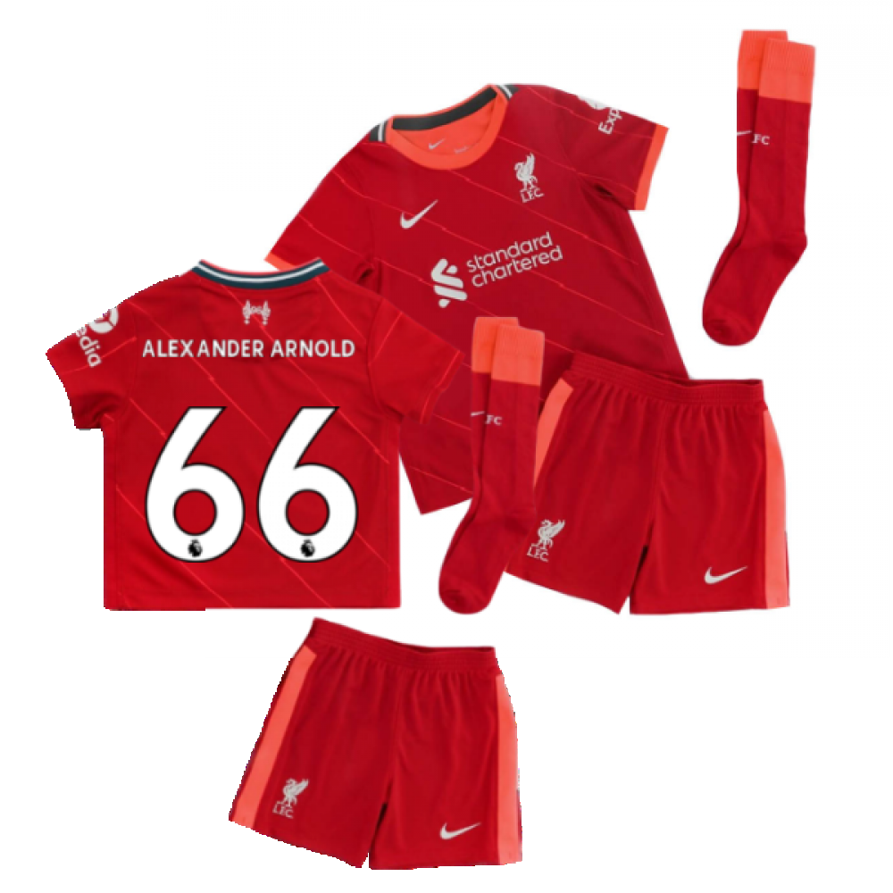 Nike Liverpool 2021-2022 Away Little Boys Mini Kit