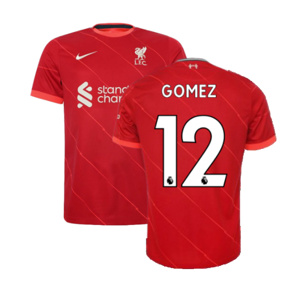 Liverpool 2021-2022 Home Shirt (GOMEZ 12)