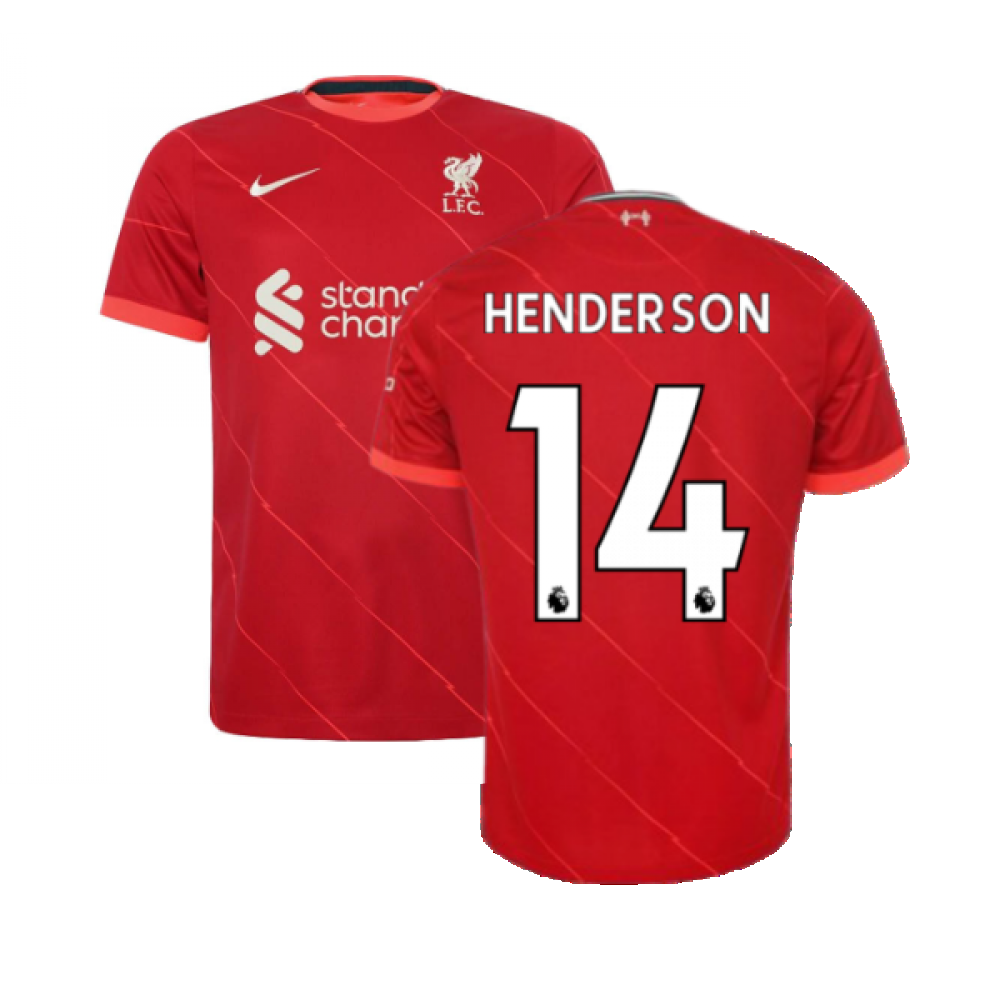 Liverpool 2021-2022 Home Shirt (HENDERSON 14)