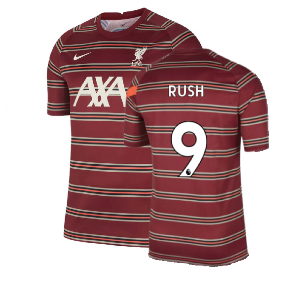 Liverpool 2021-2022 Pre-Match Training Shirt (Red) (RUSH 9)