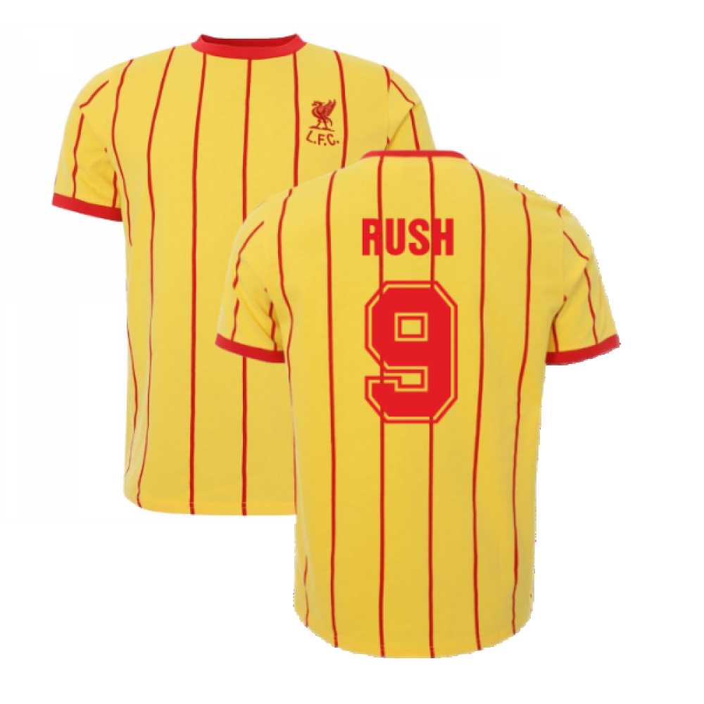 Liverpool Heritage 1982 Yellow Away Tee (RUSH 9)