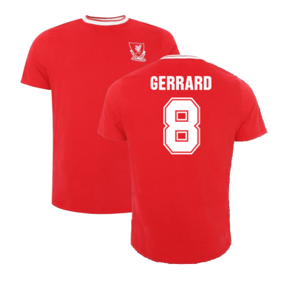 Liverpool Heritage 1989 Red Home Tee (GERRARD 8)