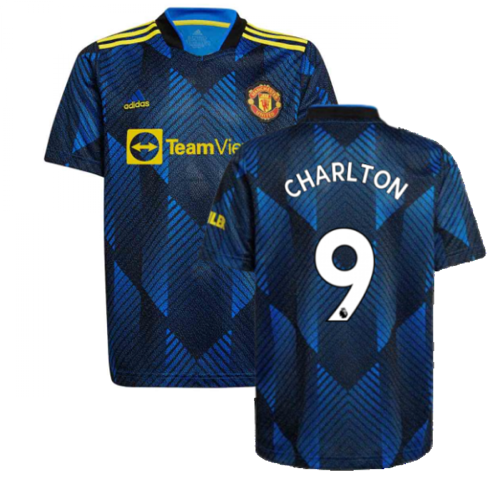 Man Utd 2021-2022 Third Shirt (Kids) (CHARLTON 9)