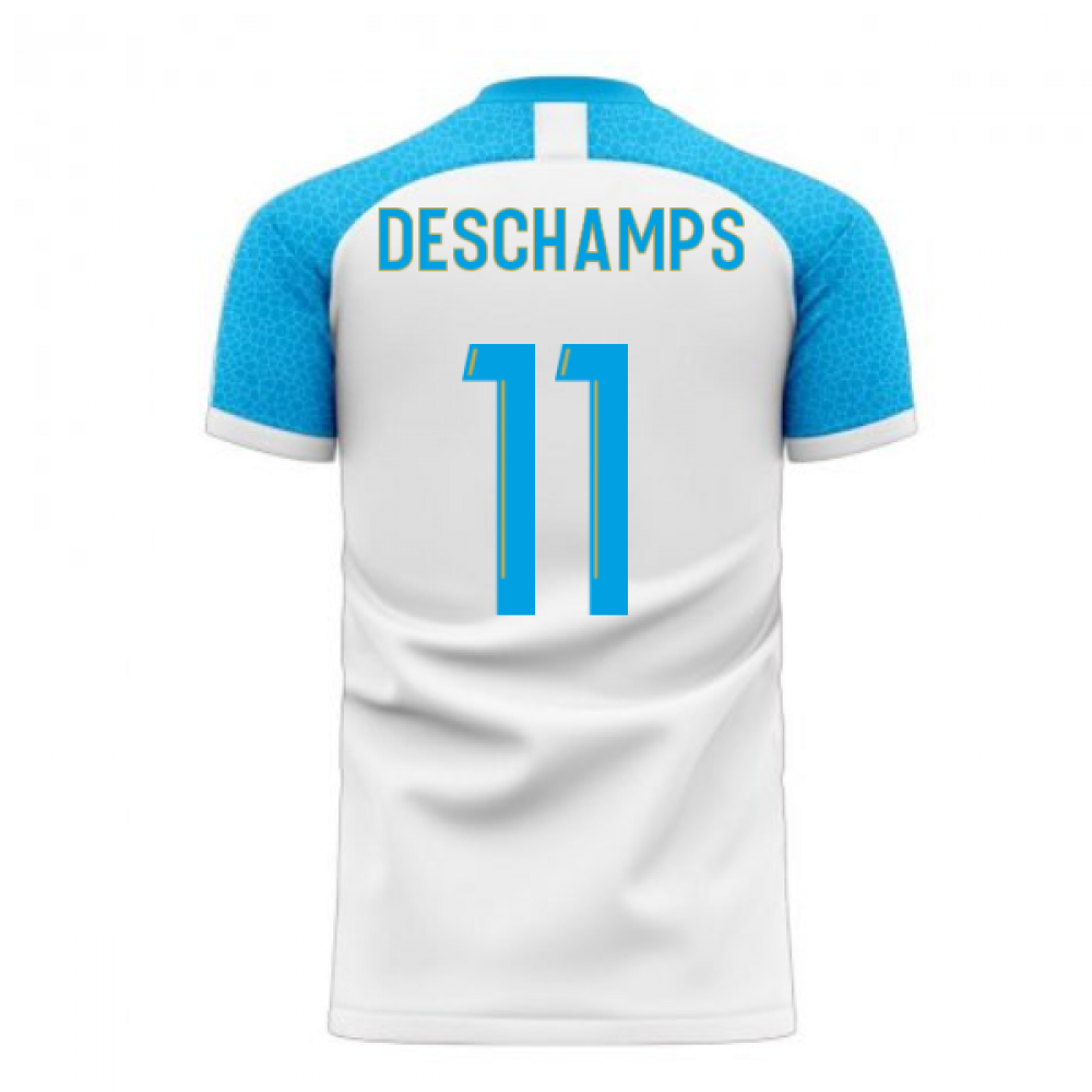 Marseille 2024-2025 Home Concept Football Kit (Libero) (DESCHAMPS 11)