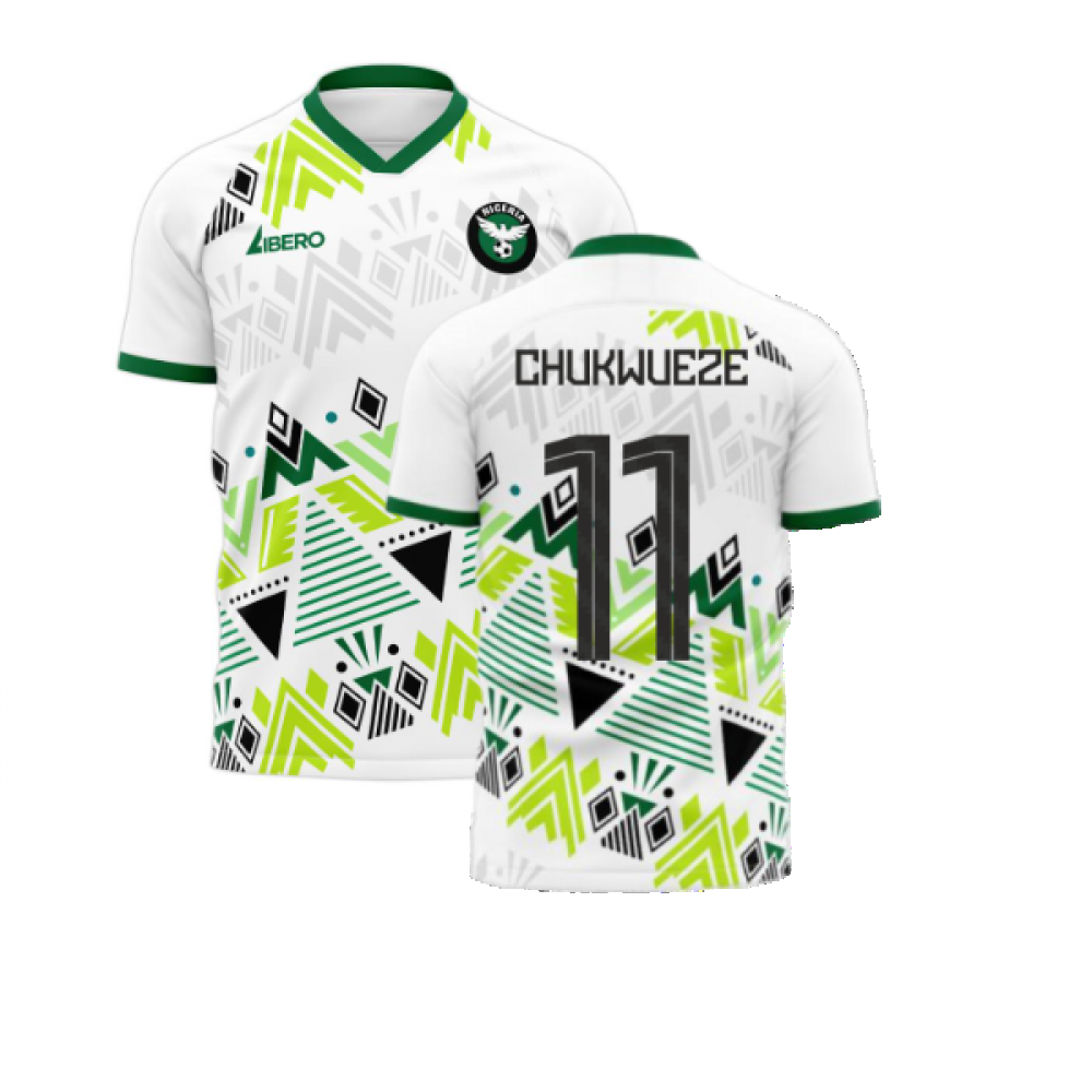 Nigeria 2024-2025 Away Concept Football Kit (Libero) (CHUKWUEZE 11) - Kids