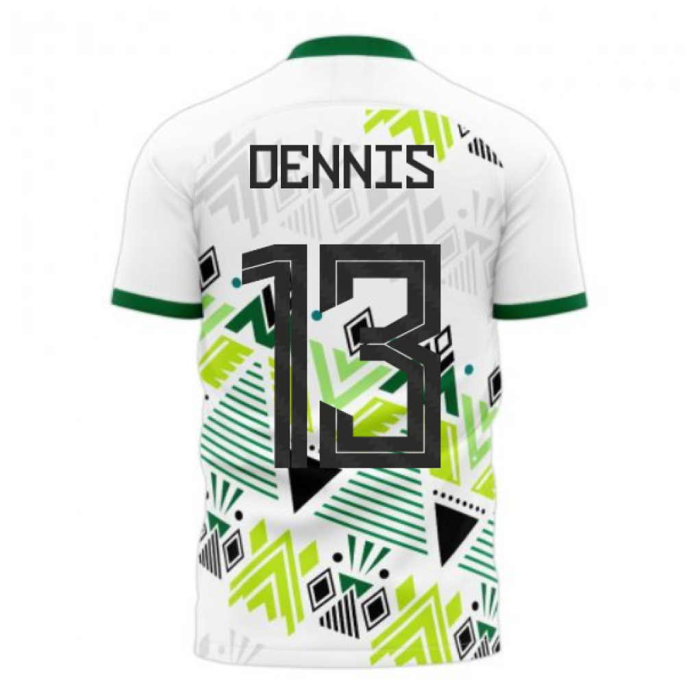 Nigeria 2024-2025 Away Concept Football Kit (Libero) (DENNIS 13)