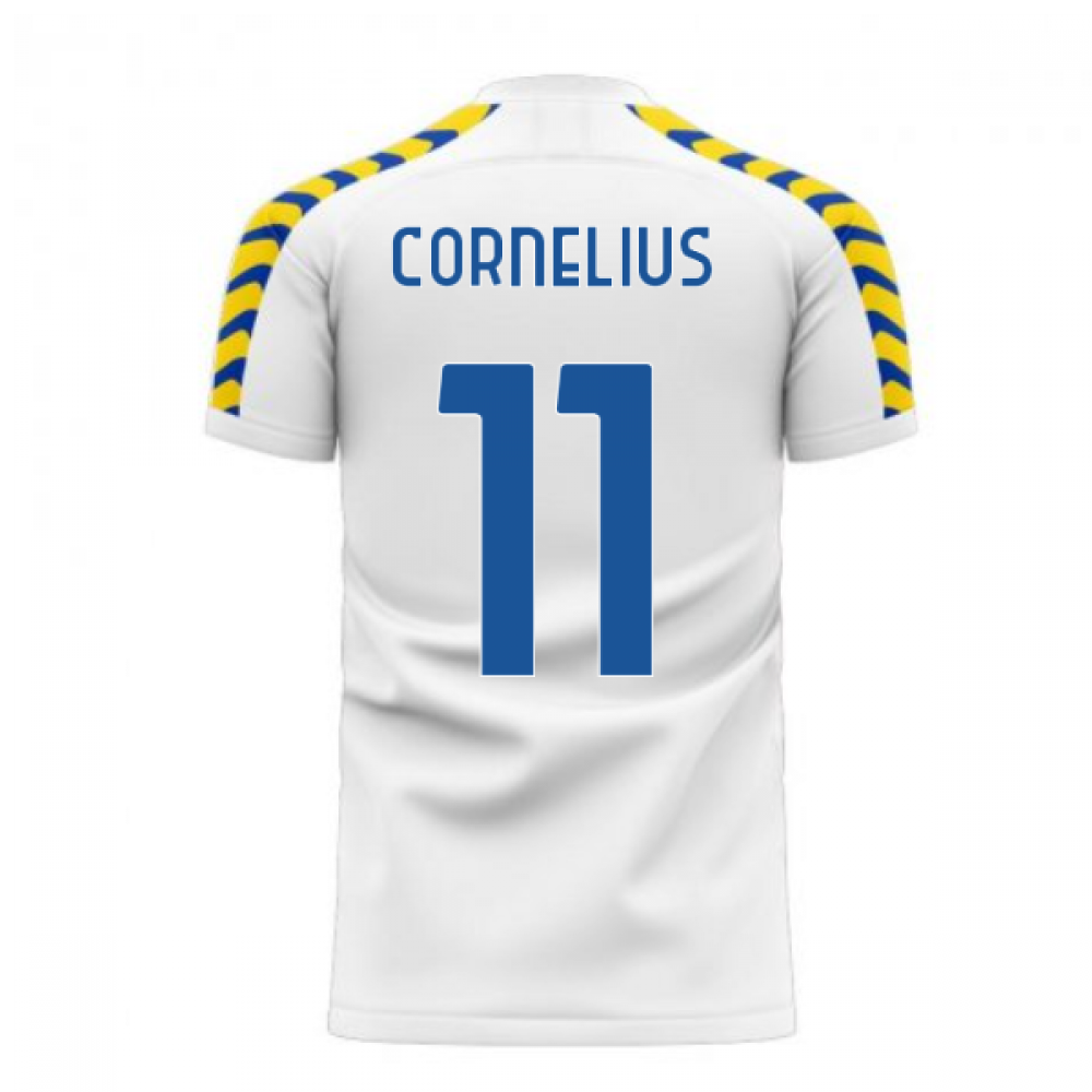 Parma 2024-2025 Home Concept Football Kit (Libero) (CORNELIUS 11)