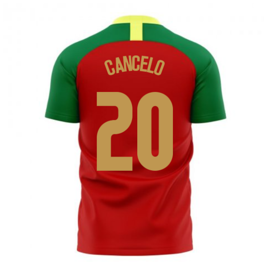 Portugal 2024-2025 Home Concept Football Kit (Airo) (Cancelo 20)