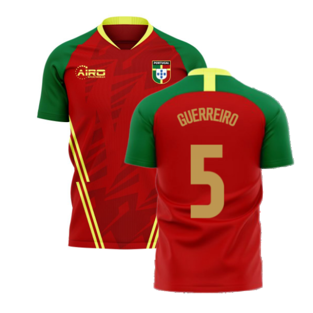 Portugal 2024-2025 Home Concept Football Kit (Airo) (GUERREIRO 5)