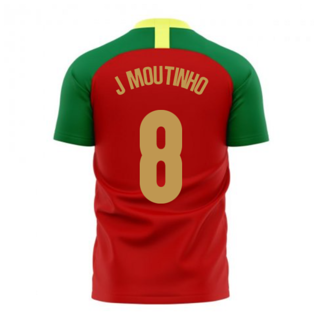 Portugal 2024-2025 Home Concept Football Kit (Airo) (J.Moutinho 8)